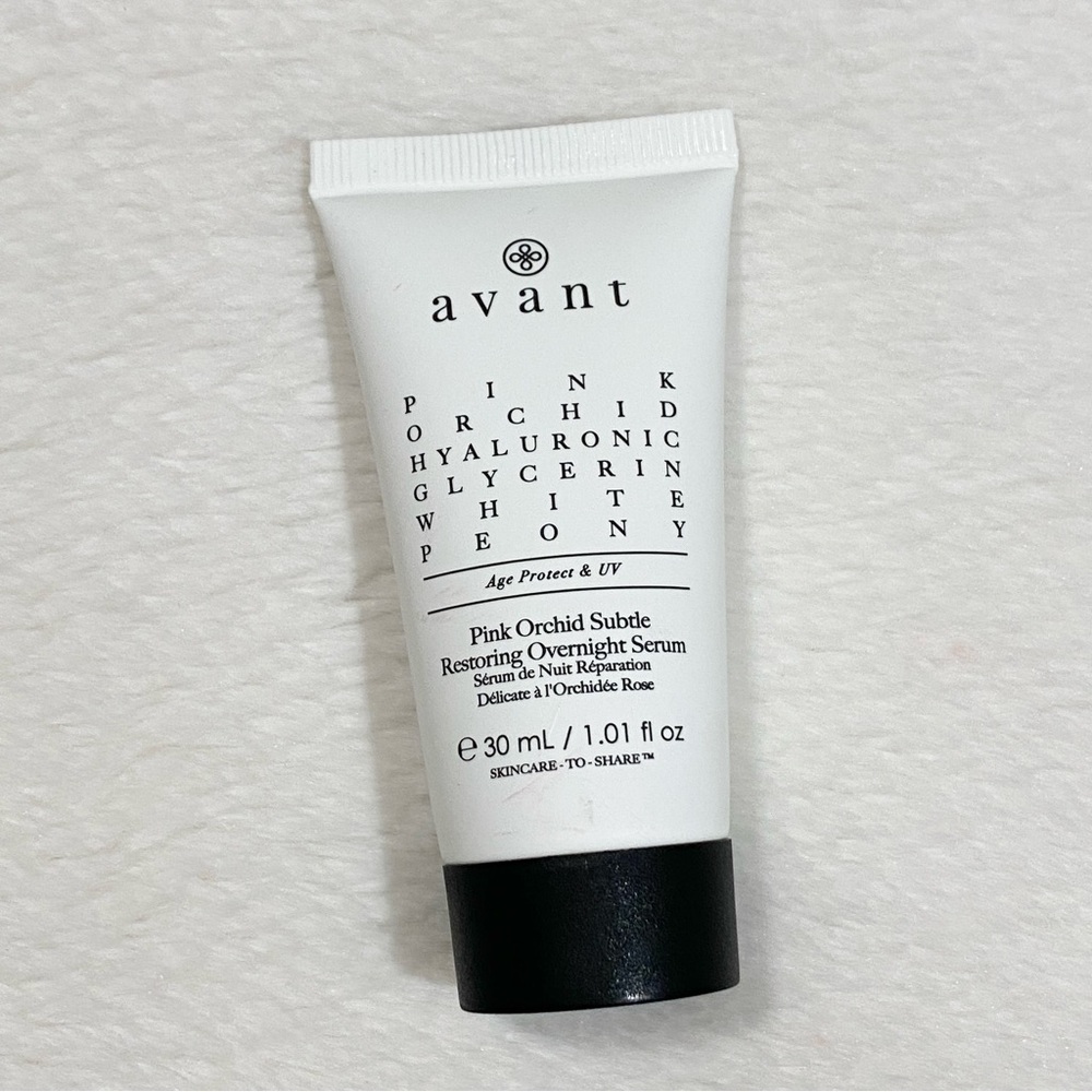 Avant Skincare Pink Orchid Subtle Restoring Overnight Face Serum
